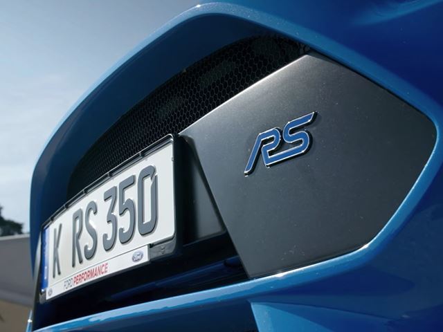 Первый 350-сильный Ford Focus RS только что сошел с конвейера